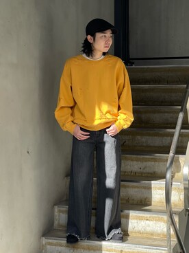 山崎慶太朗　GARDEN渋谷さん（メンズ・171cm）の冬コーディネート