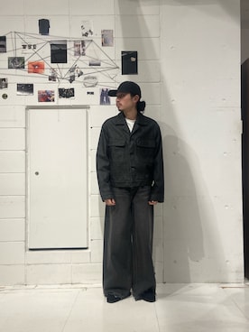 「Toironier（トワロニエ）のアイテム」を使った、山崎慶太朗　GARDEN渋谷さん（メンズ・171cm）の冬コーディネート