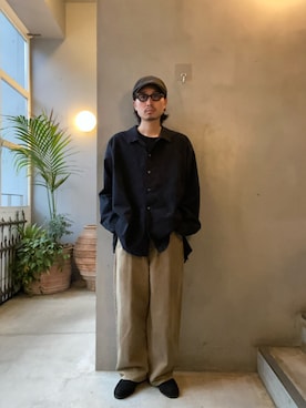 山崎慶太朗　GARDEN渋谷さん（メンズ・171cm）の夏コーディネート