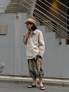 山崎慶太朗　GARDEN渋谷さん（メンズ・171cm）の夏コーディネート