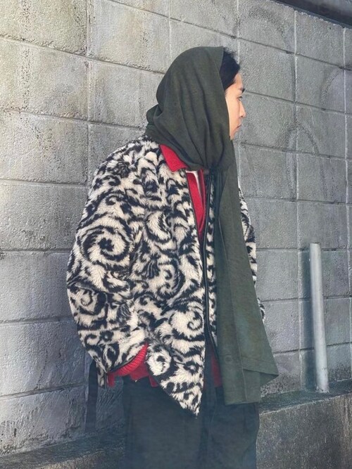 ジャケット・アウター Sasquatchfabrix/JACQUARD BOA HANTEN Sasquatchfabrix/JACQUARD BOA HANTEN - メルカリ