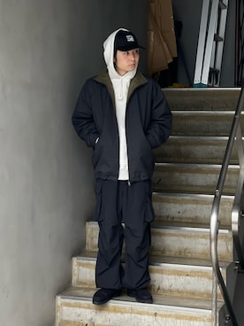「blohm」｜山崎慶太朗　GARDEN渋谷さん（メンズ・171cm）の秋コーディネート