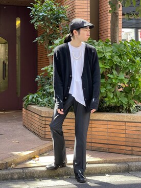 「saby（サバイ）のアイテム」を使った、山崎慶太朗　GARDEN渋谷さん（メンズ・171cm）の秋コーディネート