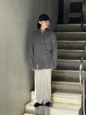 山崎慶太朗　GARDEN渋谷さん（メンズ・171cm）の冬コーディネート