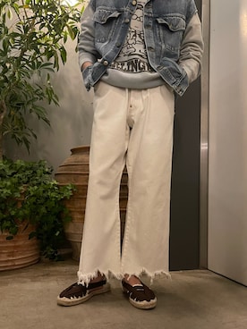 「CLAMP（クランプ）のアイテム」を使った、山崎慶太朗　GARDEN渋谷さん（メンズ・171cm）の春コーディネート