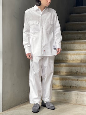 「FUMITO GANRYU（フミトガンリュウ）のアイテム（トップス）」を使った、山崎慶太朗　GARDEN渋谷さん（メンズ・171cm）の冬コーディネート