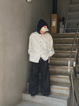 「ancellm」｜山崎慶太朗　GARDEN渋谷さん（メンズ・171cm）の春コーディネート