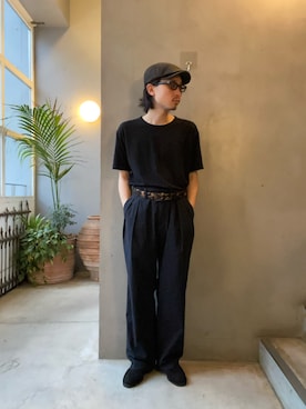 山崎慶太朗　GARDEN渋谷さん（メンズ・171cm）の夏コーディネート