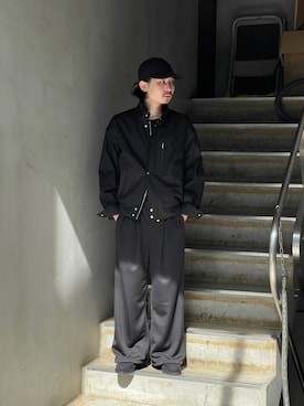 山崎慶太朗　GARDEN渋谷さん（メンズ・171cm）の冬コーディネート