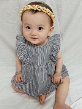 「babyGAP（babyGAP）のアイテム（トップス）」を使った、hii taiさん（キッズ・80cm）の春コーディネート