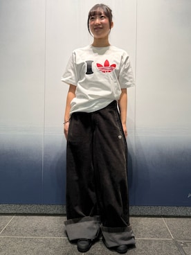 BRさん（レディース・159cm）の冬コーディネート