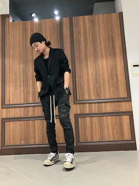 ASAHIさん（メンズ・175cm）の秋コーディネート