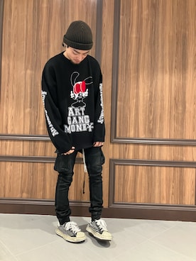 ASAHIさん（メンズ・175cm・10代）の冬コーディネート