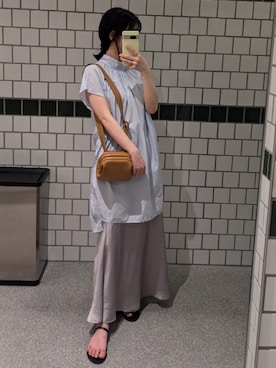 「Steven Alan（スティーブンアラン）のアイテム」を使った、ぴっぴさん（レディース・155cm）の秋コーディネート