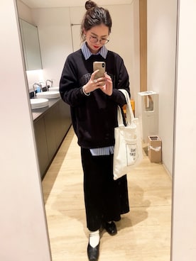 N.さん(レディース・163cm)の冬コーディネート