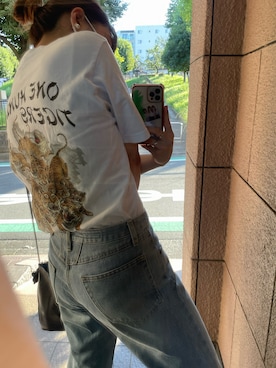 「MARITHE + FRANCOIS GIRBAUD（マリテフランソワジルボー）のアイテム（パンツ）」を使った、ｎａさん（レディース・155cm）の秋コーディネート