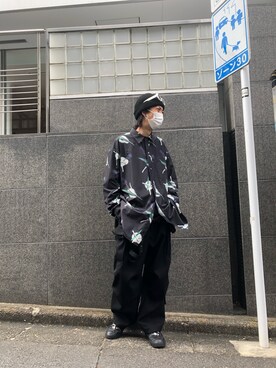 「Azuma.（アズマ）のアイテム（パンツ）」を使った、サトウ コウタさん（メンズ・179cm）の秋コーディネート