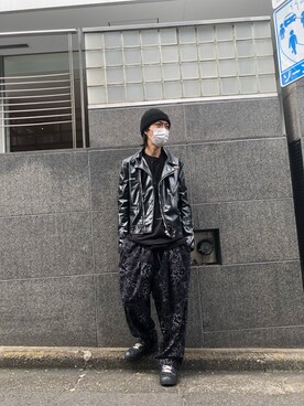 「MONCLER GENIUS（モンクレールジーニアス）のアイテム」を使った、サトウ コウタさん（メンズ・179cm）の秋コーディネート