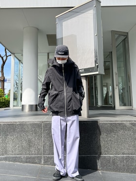 「A.F ARTEFACT」｜サトウ コウタさん（メンズ・179cm）の春コーディネート