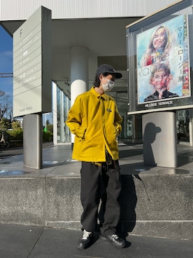 「UNDERCOVER（アンダーカバー）のアイテム（ジャケット/アウター）」を使った、サトウ コウタさん（メンズ・179cm）の冬コーディネート