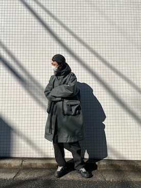 「UNDERCOVER（アンダーカバー）のアイテム」を使った、サトウ コウタさん（メンズ・179cm）の冬コーディネート