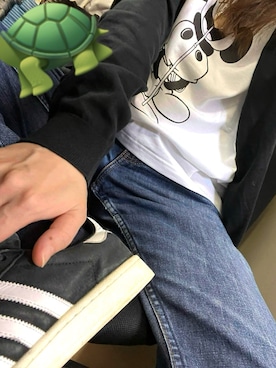 「LACOSTE（ラコステ）のアイテム」を使った、yu1978さん（レディース・162cm）の秋コーディネート