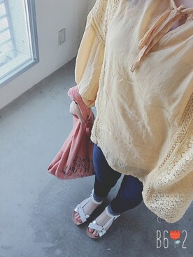 yu.chanさん(レディース・157cm)の夏コーディネート