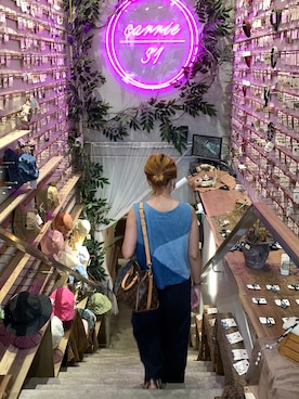 「アイテム（パンプス）」を使った、mini.meさん（レディース・150cm）の秋コーディネート