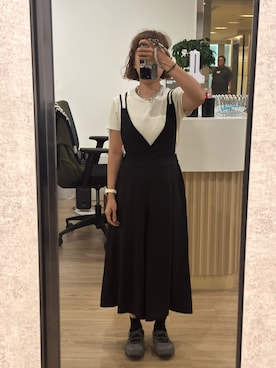 「MUJI Labo（ムジラボ）のアイテム」を使った、mini.meさん（レディース・150cm）の夏コーディネート