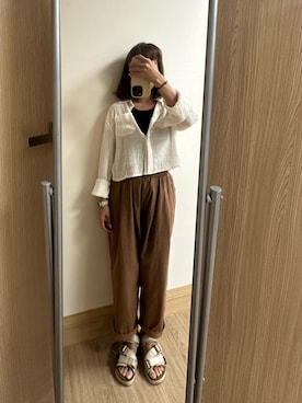 「suicoke（スイコック）のアイテム」を使った、mini.meさん（レディース・150cm）の秋コーディネート