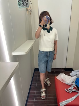 「suicoke（スイコック）のアイテム」を使った、mini.meさん（レディース・150cm）の夏コーディネート