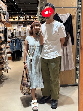 「Danny&Anne（ダニーアンドアン）のアイテム」を使った、mini.meさん（レディース・150cm）の夏コーディネート