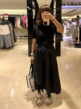 「suicoke（スイコック）のアイテム」を使った、mini.meさん（レディース・150cm）の夏コーディネート
