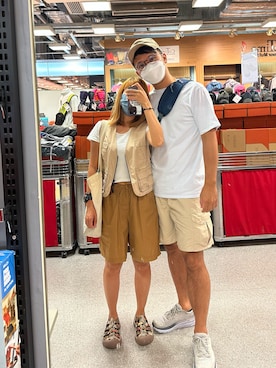 「Hissoのアイテム」を使った、mini.meさん（レディース・150cm）の秋コーディネート