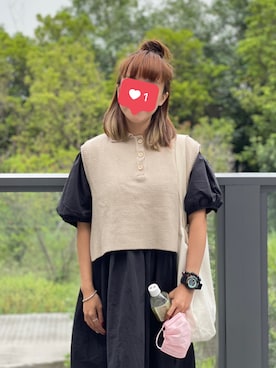 「CYCLE（サイクル）のアイテム」を使った、mini.meさん（レディース・150cm）の秋コーディネート