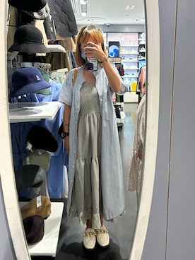 「maccheronian（マカロニアン）のアイテム」を使った、mini.meさん（レディース・150cm）の秋コーディネート