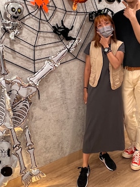 「アイテム（パンプス）」を使った、mini.meさん（レディース・150cm）の秋コーディネート