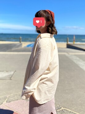 「Hissoのアイテム」を使った、mini.meさん（レディース・150cm）の春コーディネート