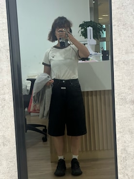 「MARITHE + FRANCOIS GIRBAUD（マリテフランソワジルボー）のアイテム」を使った、mini.meさん（レディース・150cm）の夏コーディネート