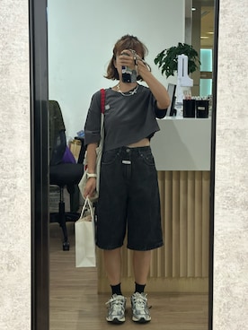 「PAZZO（パッゾ）のアイテム」を使った、mini.meさん（レディース・150cm）の秋コーディネート