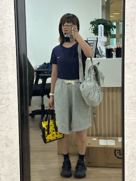 「Levi's（リーバイス）のアイテム（トップス）」を使った、mini.meさん（レディース・150cm）の夏コーディネート