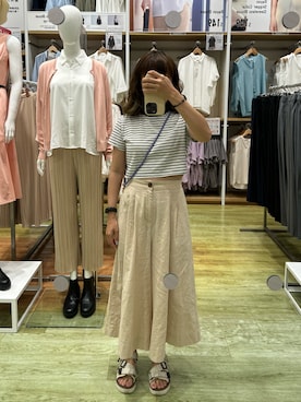 「cotton on（コットンオン）のアイテム」を使った、mini.meさん（レディース・150cm）の春コーディネート