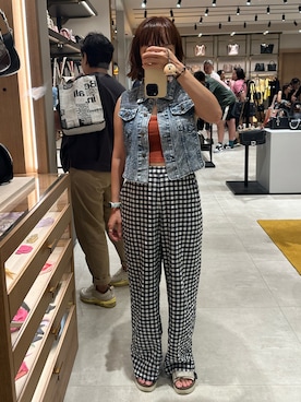 「suicoke（スイコック）のアイテム」を使った、mini.meさん（レディース・150cm）の夏コーディネート