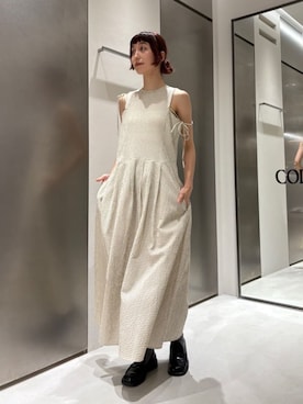 「CODE A（コードエー）のアイテム」を使った、Rielさん（レディース・163cm）の春コーディネート