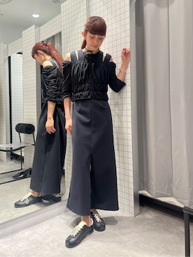 「CODE A（コードエー）のアイテム（ワンピース/ドレス）」を使った、Rielさん（レディース・163cm）の春コーディネート