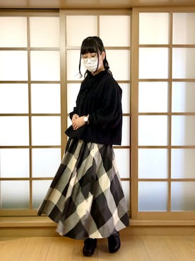 sakiさん（レディース・166cm）の冬コーディネート