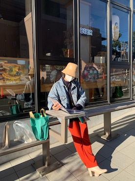 ✩ shiori ✩さん（レディース・158cm）の冬コーディネート