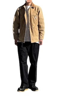 「レッドウィング」｜168さん（メンズ・170cm）の冬コーディネート