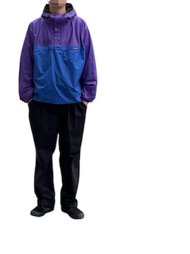 「アイテム（ナイロンジャケット）」を使った、168さん（メンズ・170cm）の冬コーディネート