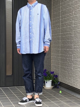 ラルフローレンシャツ のメンズ人気ファッションコーディネート Wear